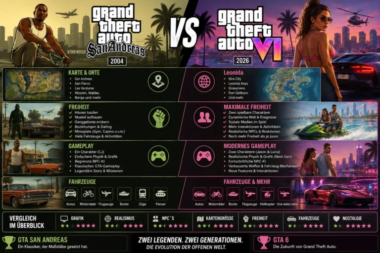 GTA San Andreas vs. GTA 6