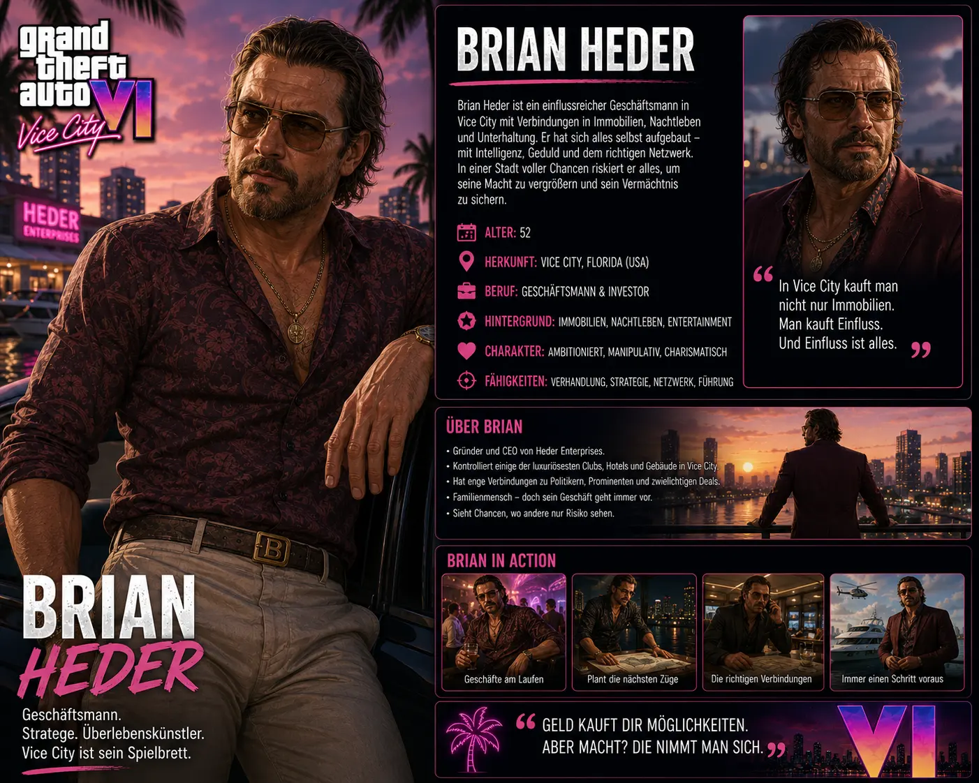 Brian Heder als Drogenschmuggler aus den Leonida Keys in GTA 6