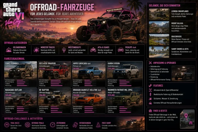 GTA 6 Offroad-Fahrzeuge