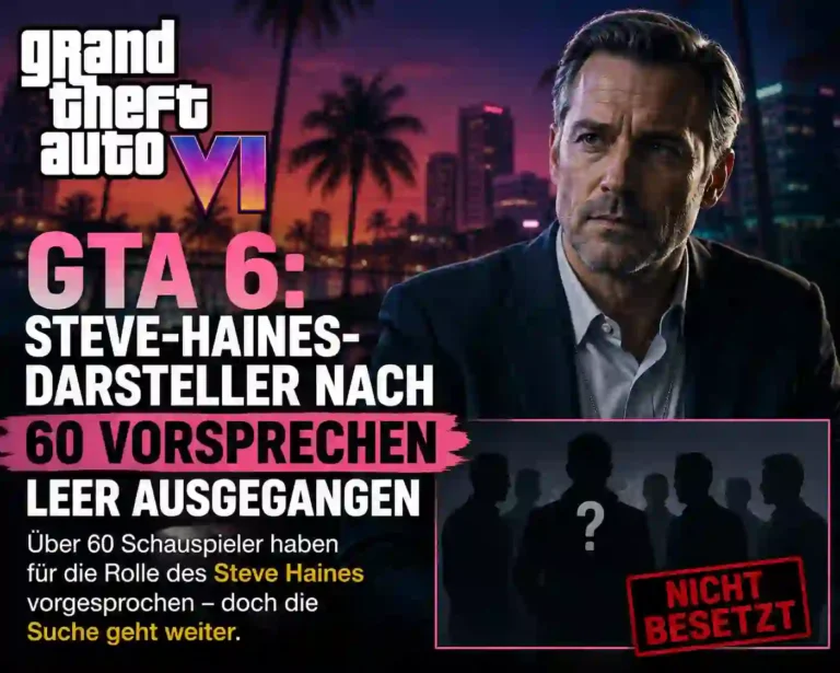 GTA 6: Steve-Haines-Darsteller nach