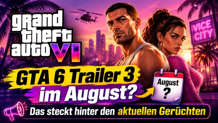 GTA 6 Trailer 3 im August? Das steckt hinter den aktuellen Gerüchten