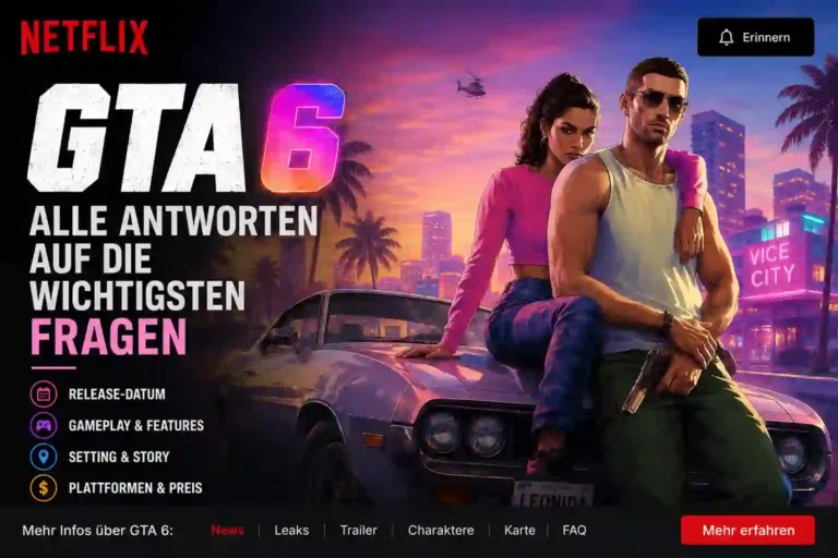 GTA 6: Alle Antworten auf die wichtigsten Fragen